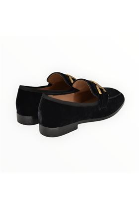 Mocassino donna in velluto colore nero. BIBI LOU- | 570Z70-NERO